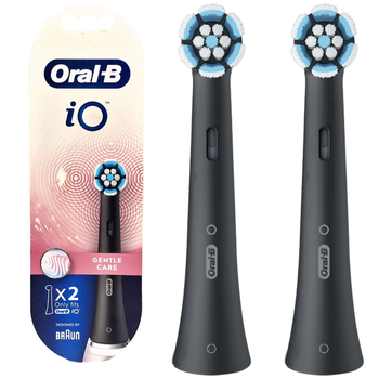 2x Końcówka Oral-B iO GENTLE CARE/SANFTE BLACK